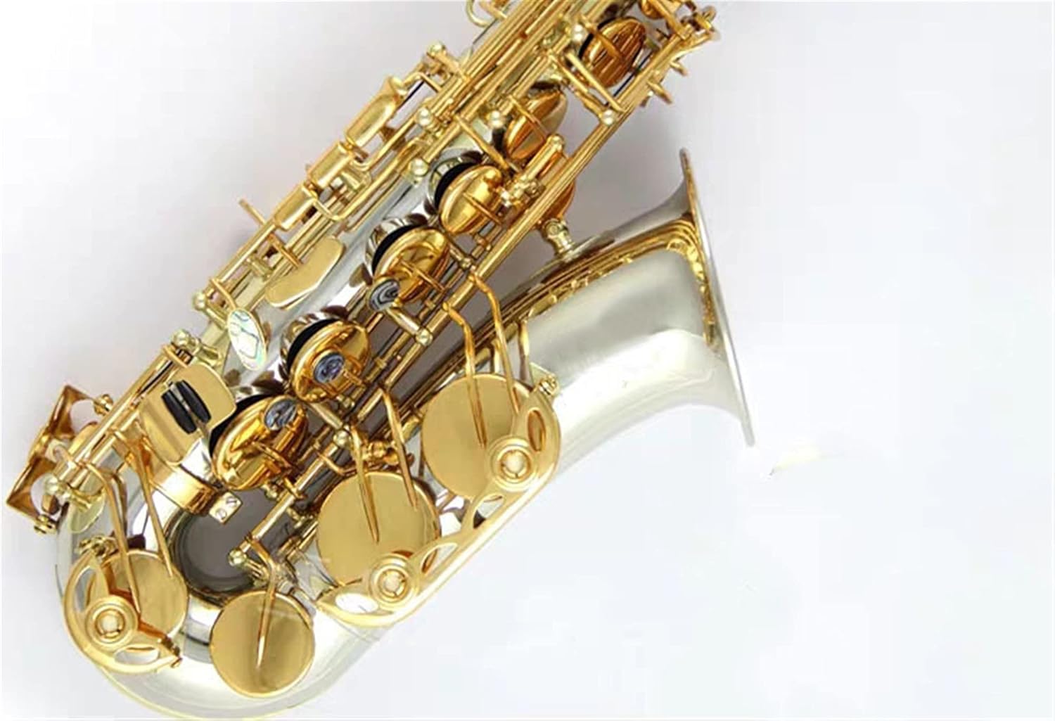 Professional Saxophone E Flat Alto Saxophone Wind Instrument Cupronickel Saxophone Beginners to Play Saxophone Brass Sax Beginners Kit