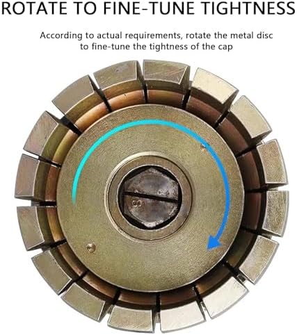 Manual Oil Drum Crimping Tool - Durable and Efficient Sealant for Gland Machine, Perfect 53 Gallon Sealing (35mm)