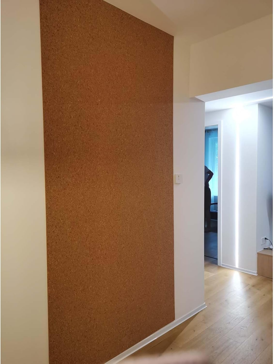 Cork Roll, Cork Board Rolls, High Density Cork Board, Drawer Liner, Easy To Cut, 1/3