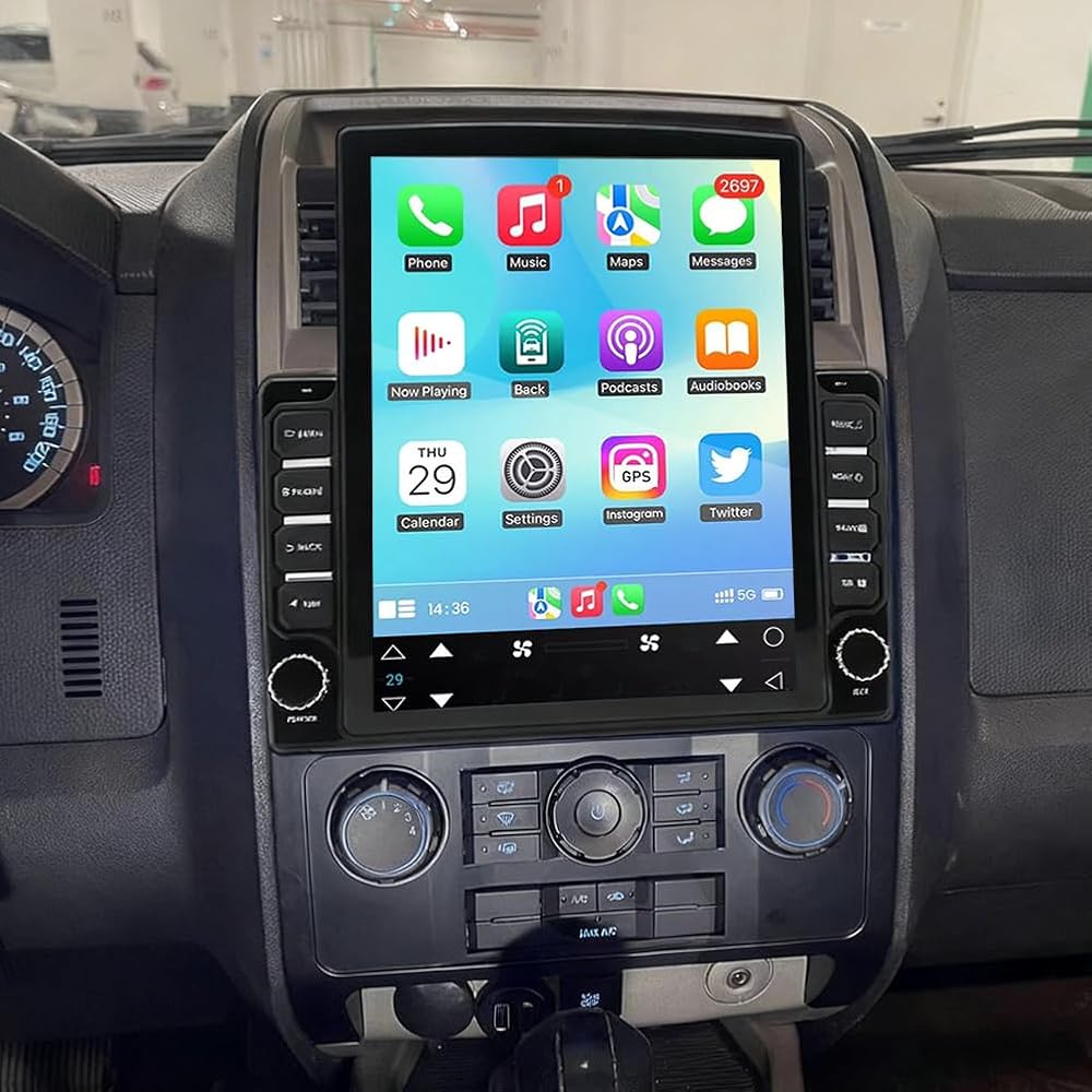 Double Din Car Stereo Radio Compatible for Escape 2007-2012 with CarPlay Android Auto, 9.7