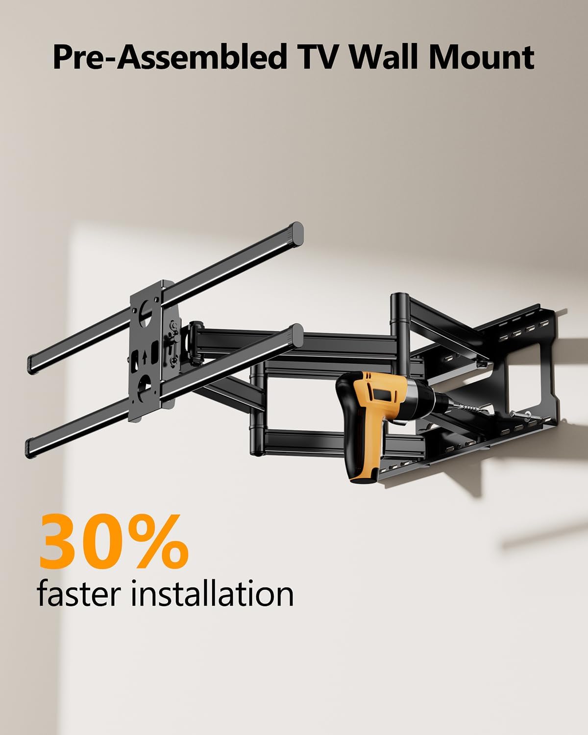 FORGING MOUNT Heavy Duty 60 to 120 inch XXXL Full Motion TV Wall Mount Max VESA1000x600mm Up to 275lbs for Extra Large Big Screens,Universal Articulating TV Mount Bracket Swivel Tilt,16-24” Studs