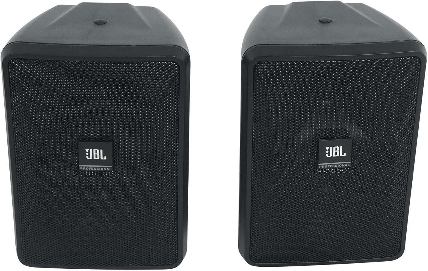 JBL Professional Control 23-1 Ultra-Compact Indoor/Outdoor Background/Foreground Speaker, Black, Sold as Pair