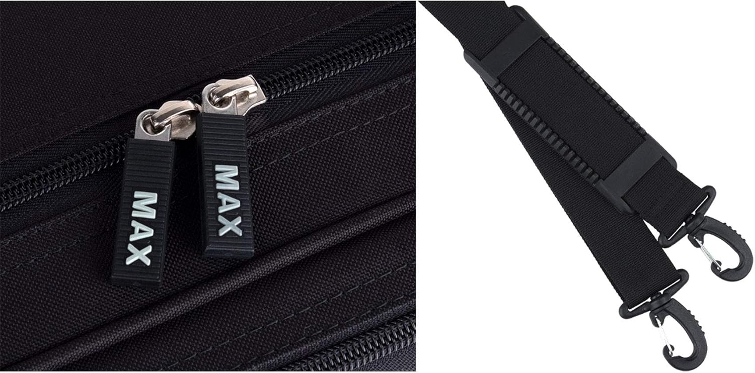 Protec MX144 4/4 Violin Oblong MAX Case, Black