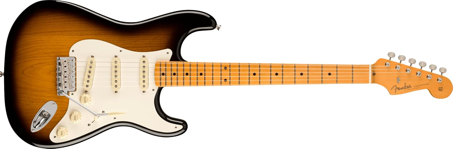 Fender American Vintage II 1961 Stratocaster Electric Guitar, Olympic White, Slab Rosewood Fingerboard