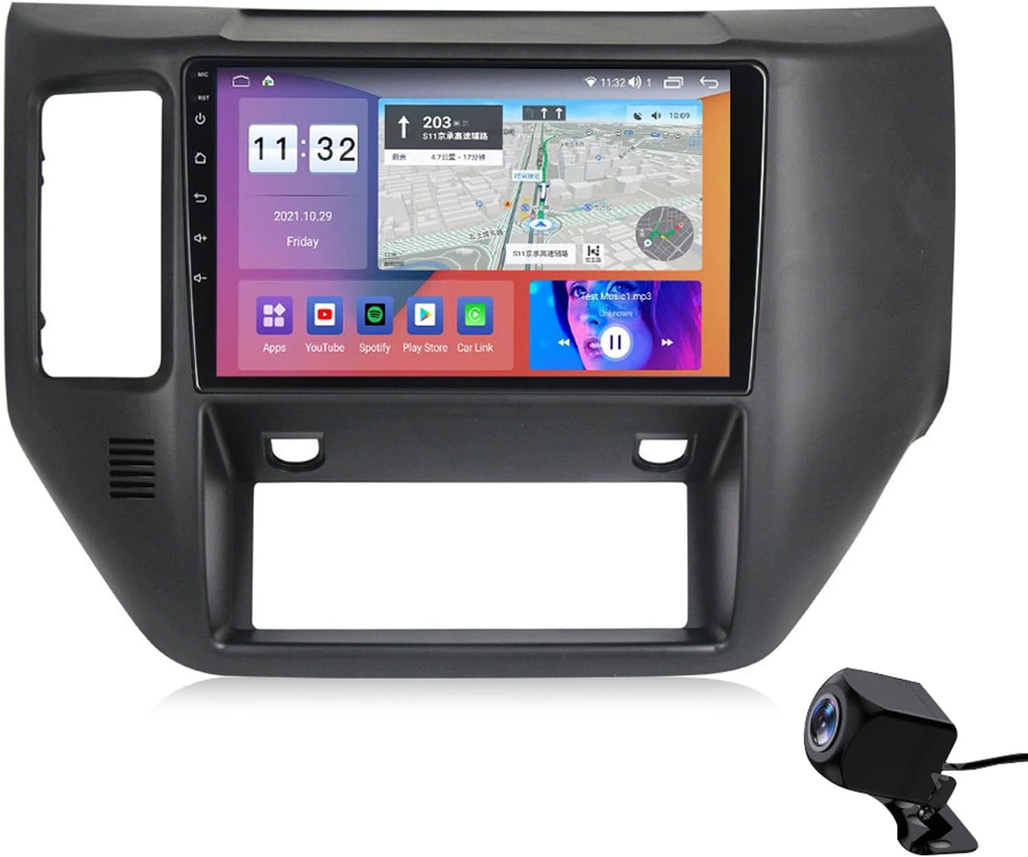 Car Stereo Audio for Nissan Patrol 2004-2021, Support GPS Navigation Bluetooth Wireless CarPlay 5G WiFi Android Auto HD Touch Screen Car Radio