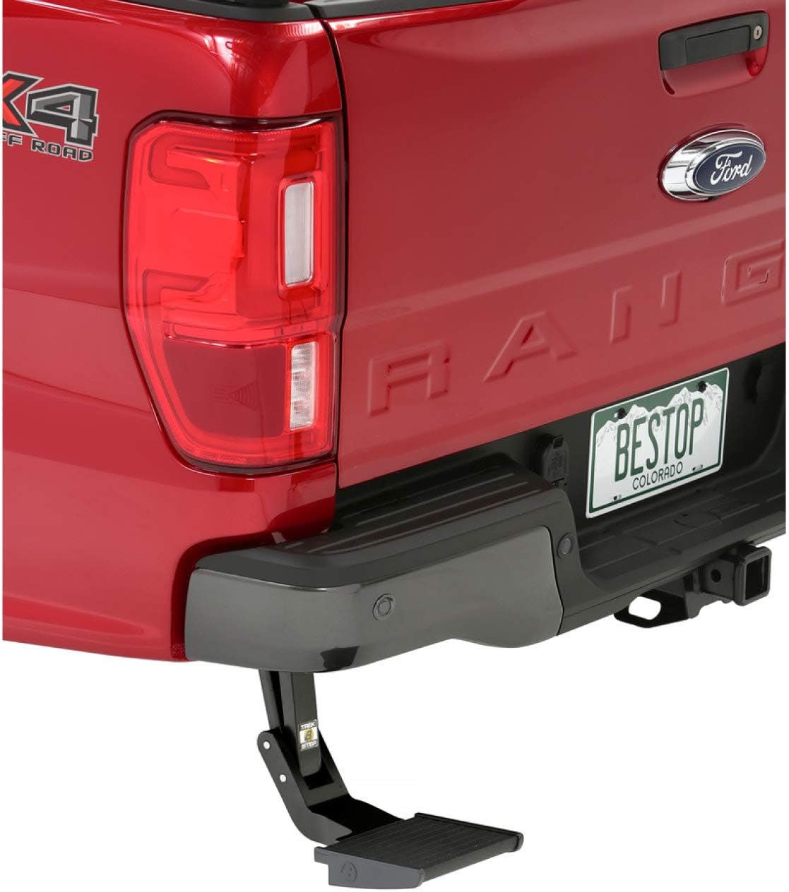 Bestop 7531715 TrekStep Rear Step - '19-24 Ranger; Driver Side, Black