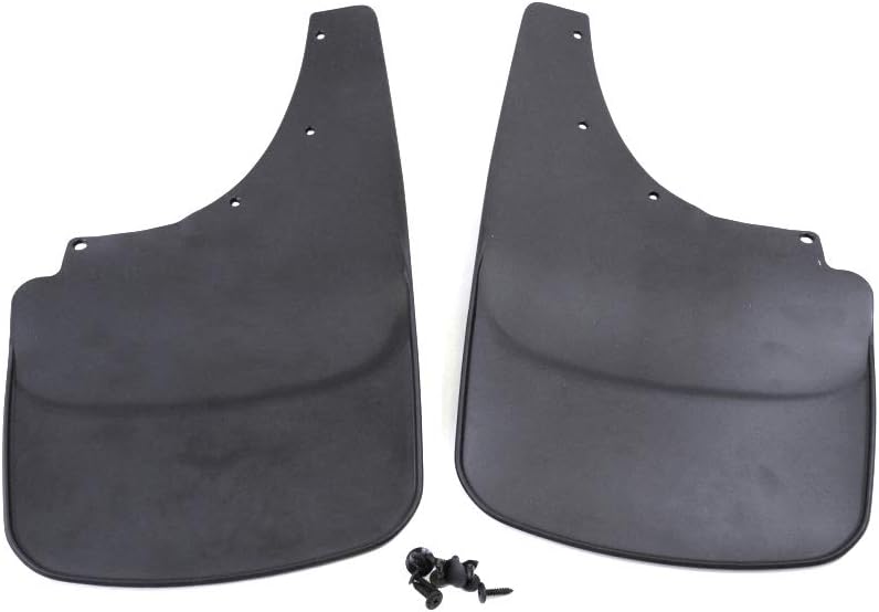 Mopar 82210681 Splash Guard (Rear, Molded, Black), 2 Pack