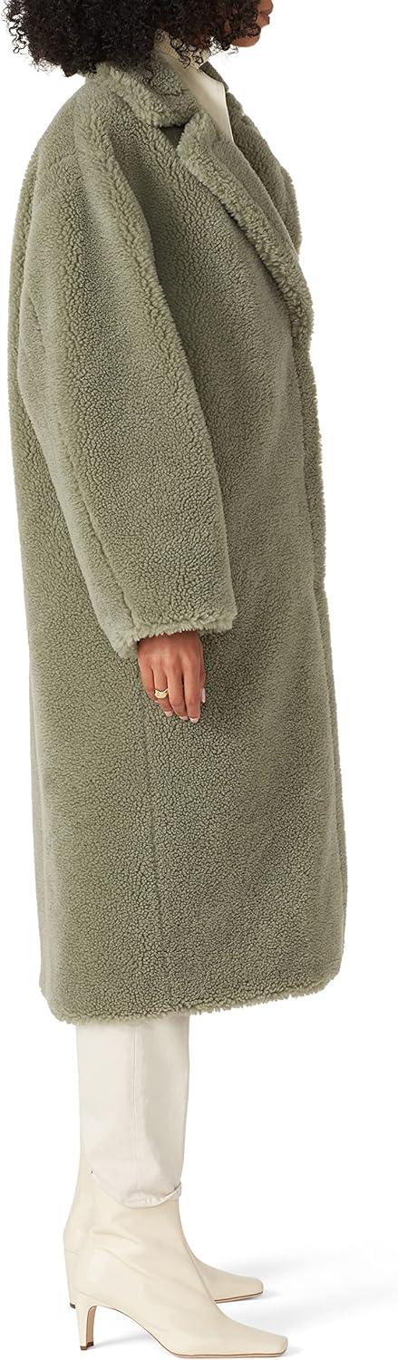 Stand Studio Rent the Runway Pre-Loved Maria Oversized Faux Fur Teddy