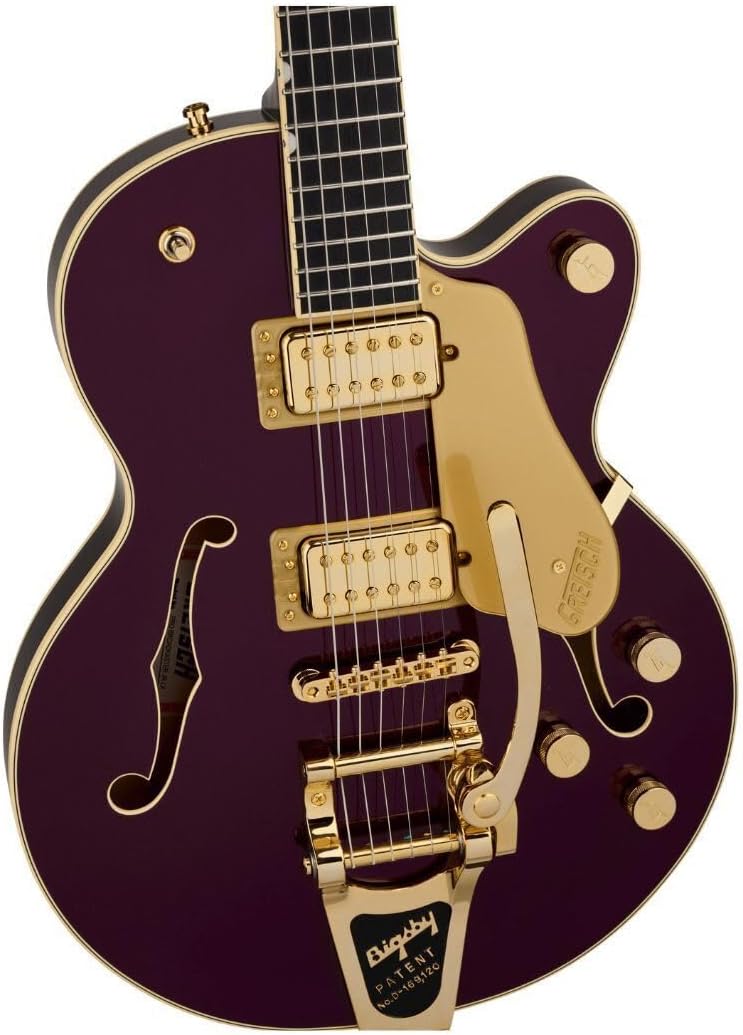 Gretsch Pro Broadkaster Jr. LX Semi-hollow Electric Guitar - Blackberry