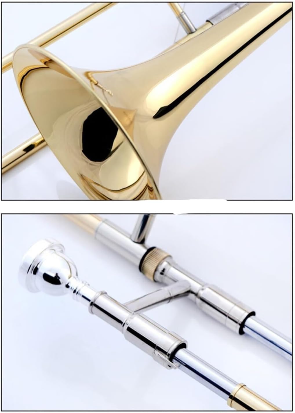 Alto Trombone Instrument B flat brass suitable for professional performance