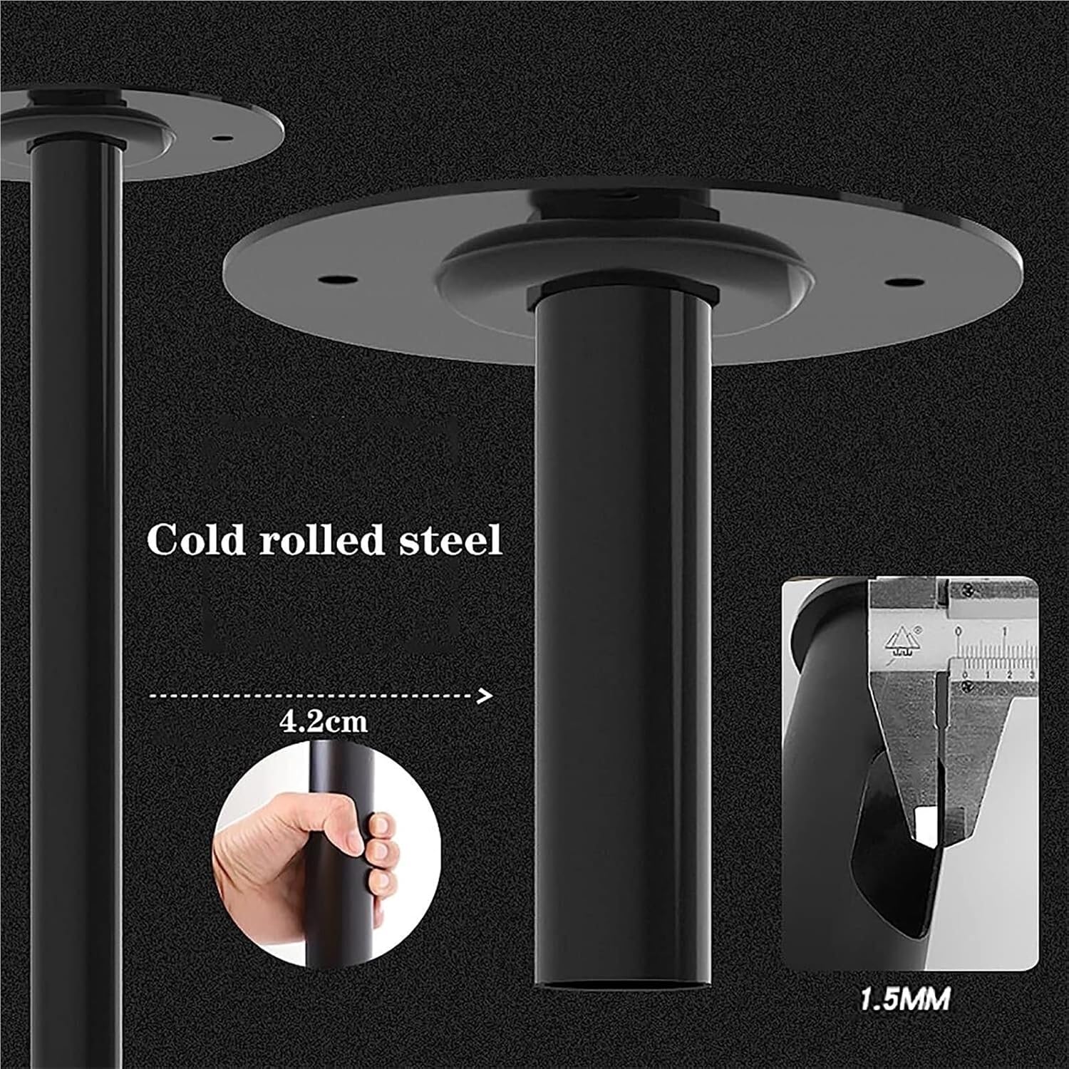 tv Stand Multifunction Tv Wall Mount Adjustable Wall Ceiling Tv Mount, Swivel and Tilt Ceiling Tv Bracket, for 14-32 Inch Flat Tvs Up to 40Kg, Multiple Patterns Tv Mount Tv Stand