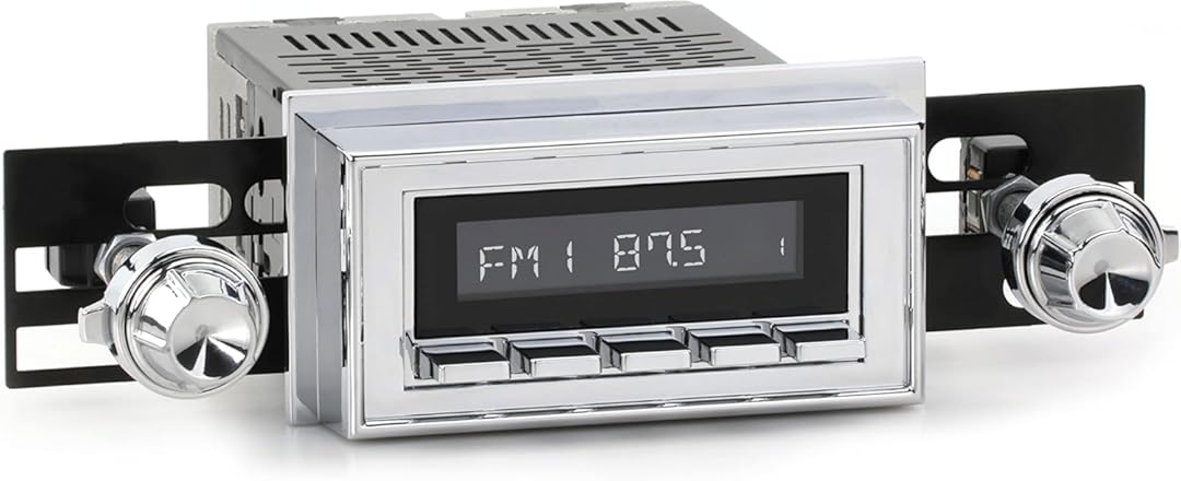 RetroRadio Compatible with 1958 Chevrolet Impala Features Include Bluetooth, USB, AM/FM HC-M2-108-11-72C2