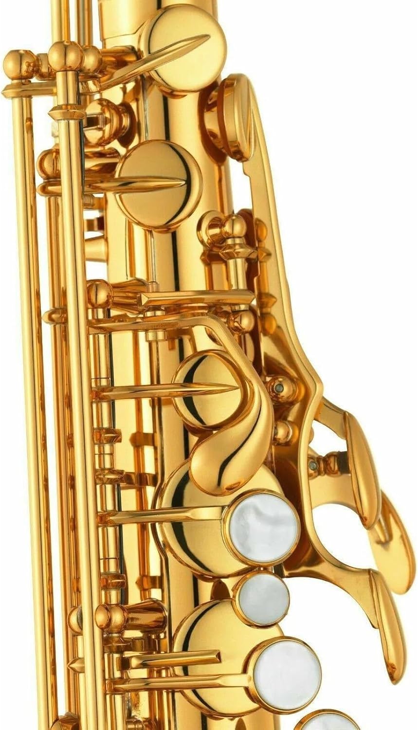Woodwind Instruments Professional Alto E Saxophone Gold Silver Alto Saxophone With Case Mouthpiece (Color : Gold)
