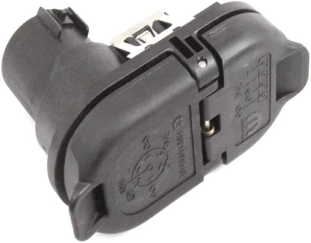 Dodge Ram 1500 2500 3500 Rear Bumper Trailer Tow Connector Mopar OEM