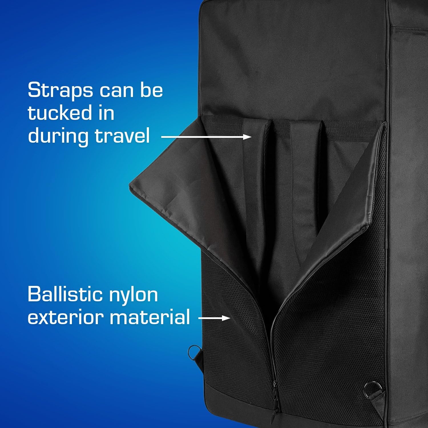 ANALOG CASES Moog Subsequent 37 / Subsequent 25 Case - Custom-Fitted Padded SUSTAIN Travel Case with Backpack Straps