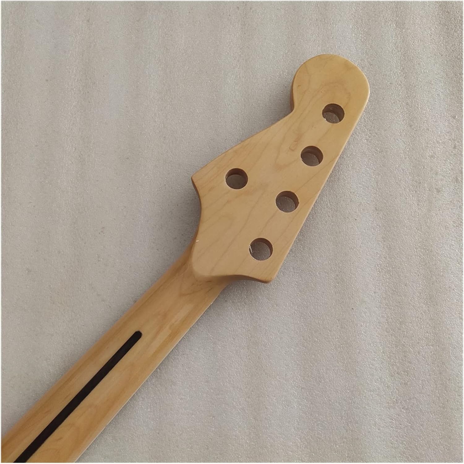 5 String Maple 20 Frets Bass Guitar Neck Part Maple Fingerboard Real Inlay 34 Inch Electric Guitar Neck