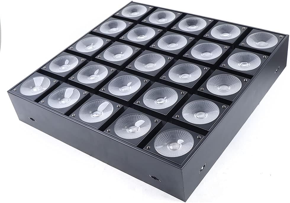 3 in 1 RGB Color Stage Lighting, 25 Head Stage Halloween Strobe Light, Stage Effect Lighting DMX Disco DJ Light Auto/Master/Slave/DMX Control Mode for DJ Party Wedding Stage