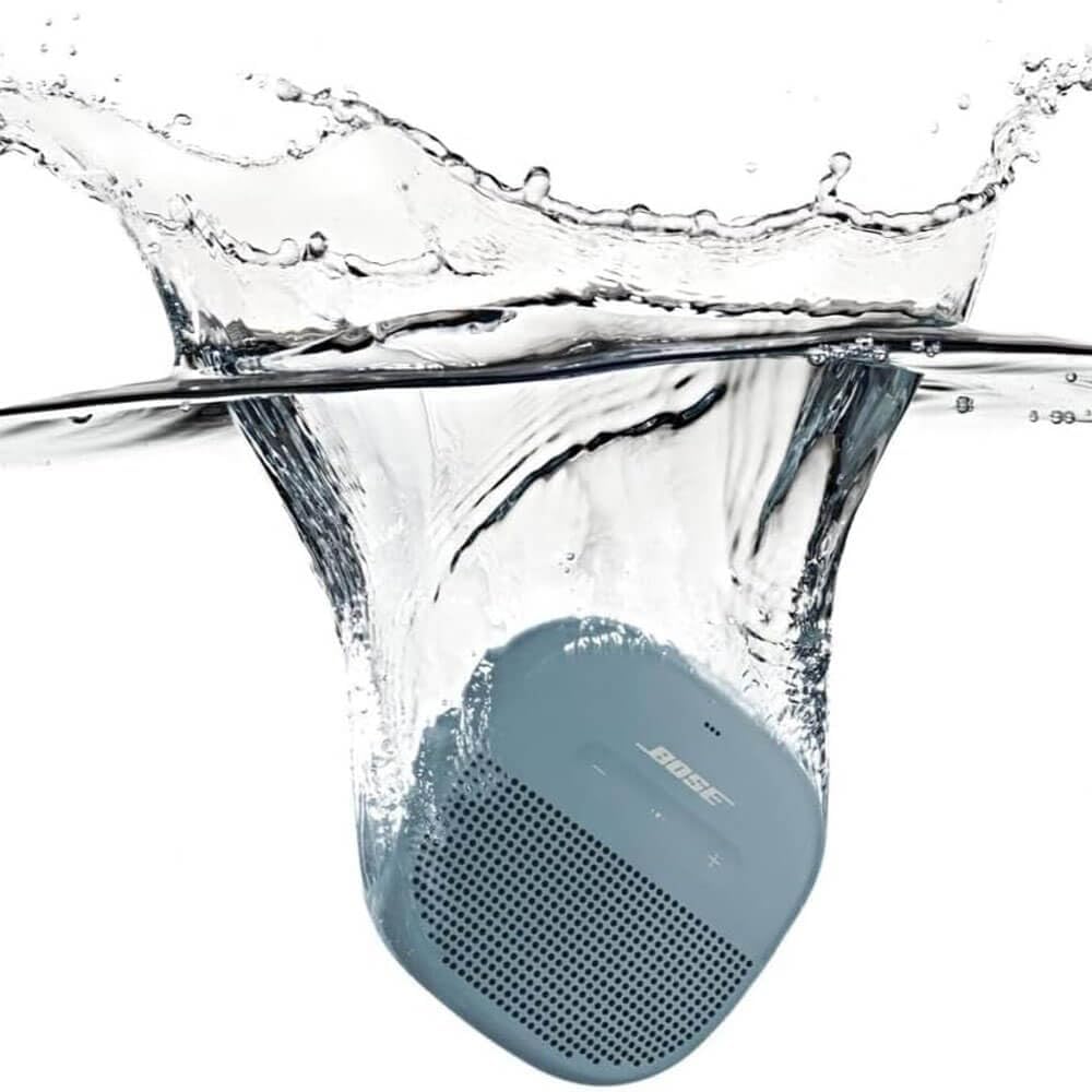 Bose SoundLink Micro: Small Portable Bluetooth Speaker (Waterproof), Midnight Blue
