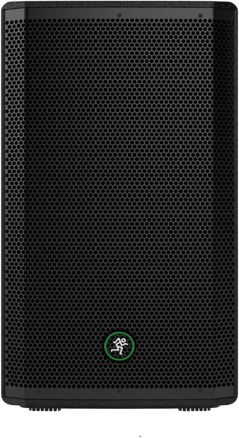 Audiosavings Bundle: (2) Mackie Thrash212 Speaker Bundle with (2) Rockville Stands, (2) Rockville RCXMB20B Cable, Rockville RMC-XLR Mic, Rockville DJ1500 Headphones + Rockville RockMix Mixer (8 Items)