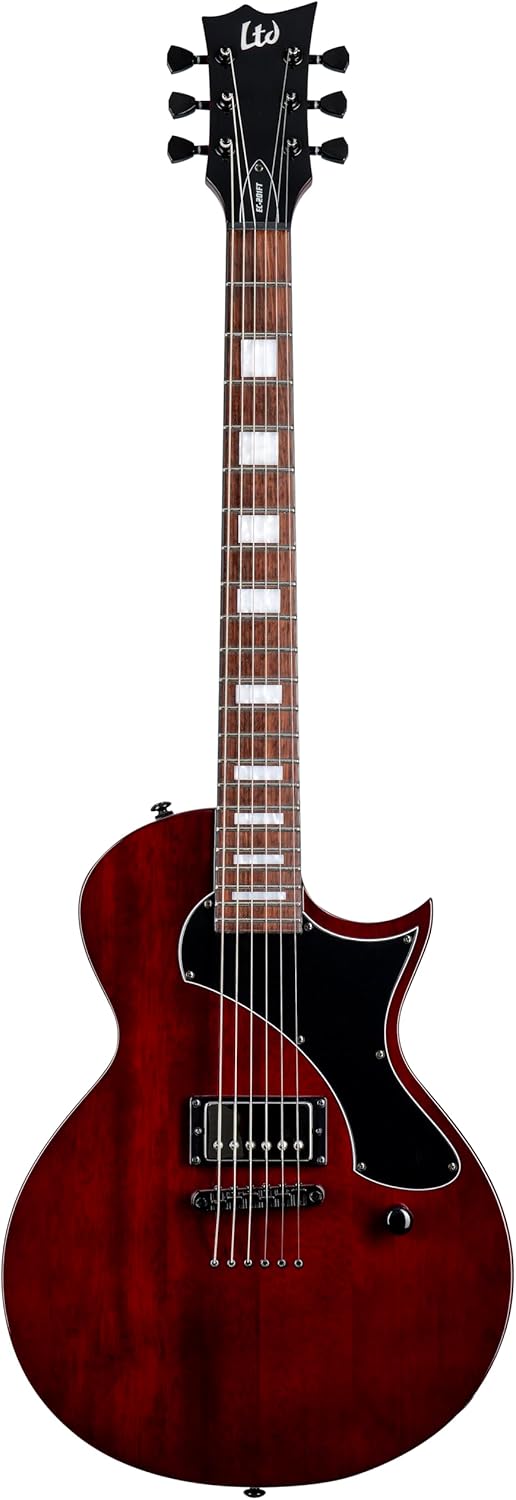 ESP LTD EC-201FT Electric Guitar, See-Thru Black Cherry