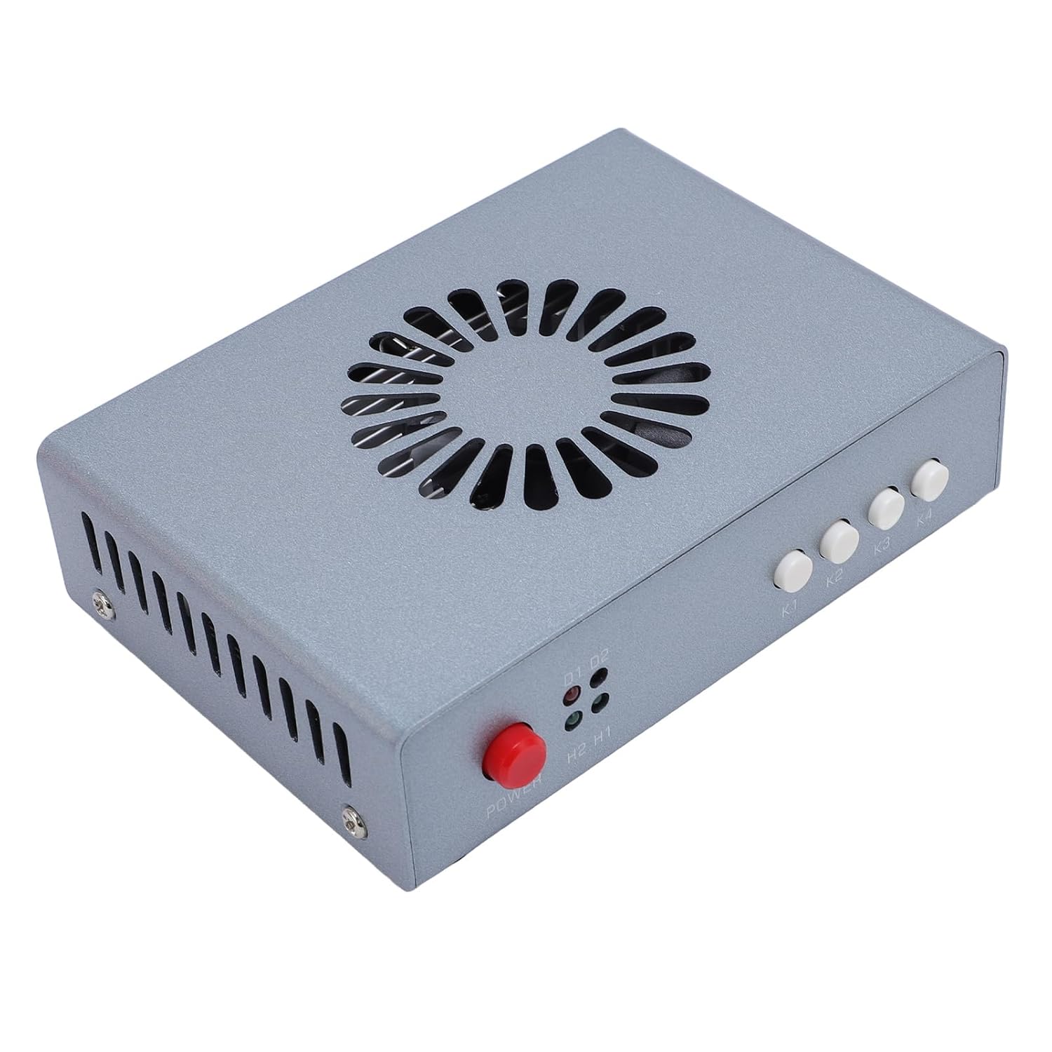 GOWENIC DMA Fuser Synthesizer, Lossless HD Multimedia Interface Synthesizer 3840x2160 Aluminum Alloy for Video Conferencing (US Plug)