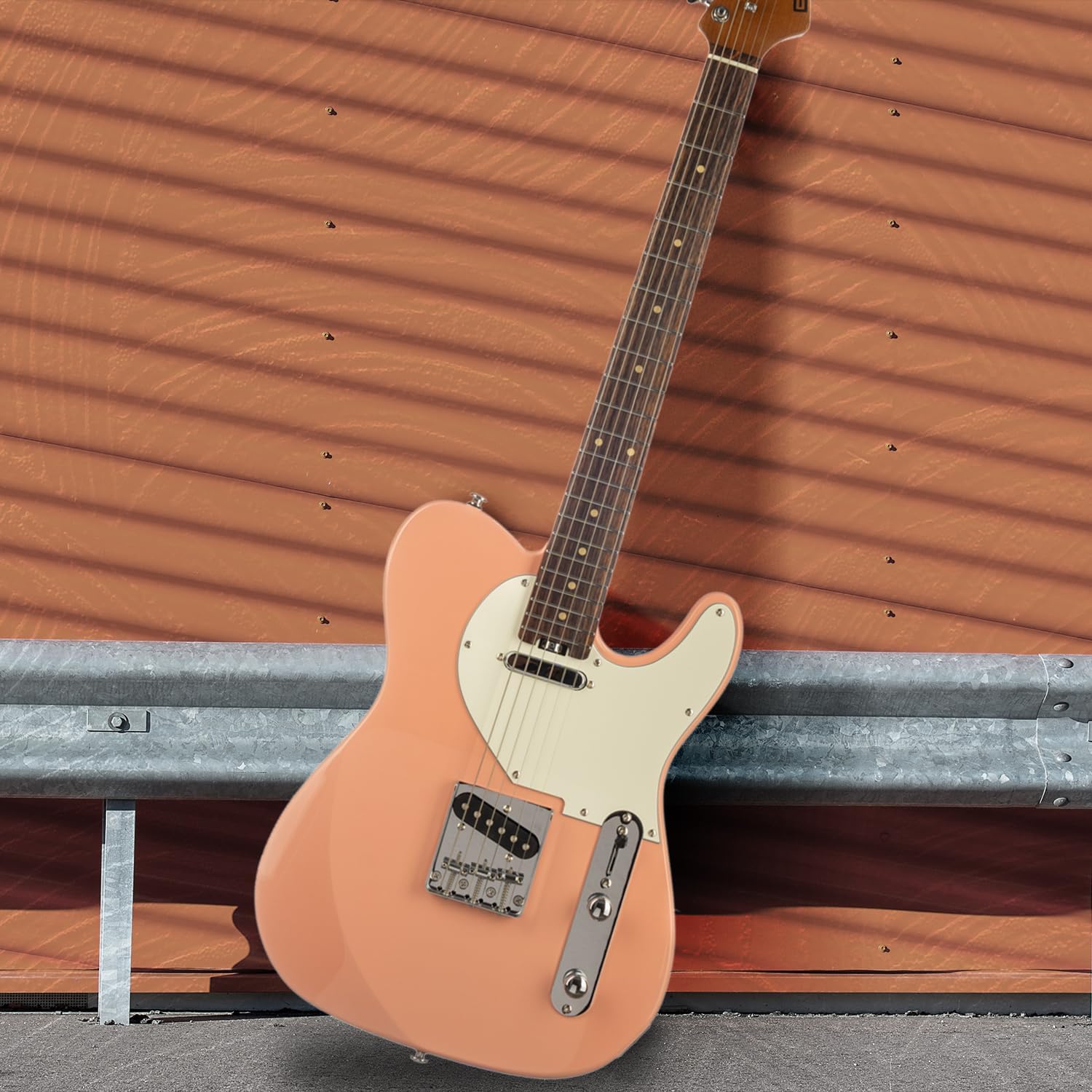EART Solid Body Electric Guitar,NK-T Standard Body, Right Handed, Standard Artones-YPT-Classic Pickups, Roasted Canada Maple Fingerboard