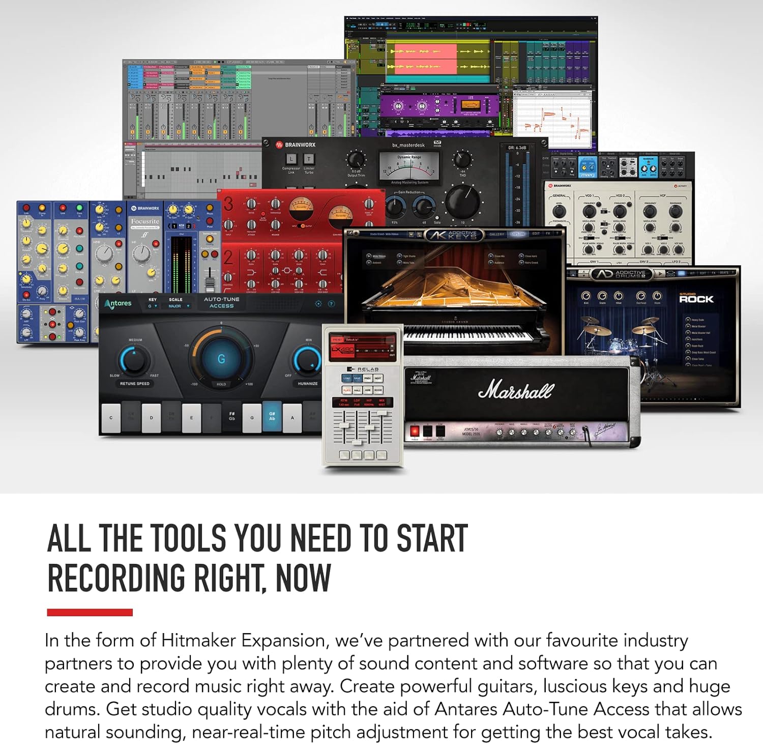 Focusrite Scarlett 18i20 3rd Gen USB Audio Interface for Recording, Producing and Engineering — High-Fidelity, Studio Quality Recording, with Transparent Playback