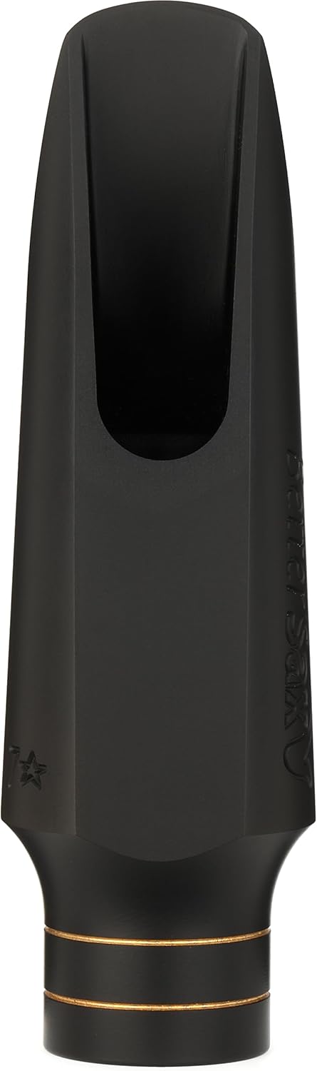 BetterSax Burnin’ Tenor Saxophone Mouthpiece – Size 7*, .105” Tip Opening. Precision-Crafted for Exceptional Tone and Effortless Playability. Perfect for Jazz, Big Band, and Contemporary Styles