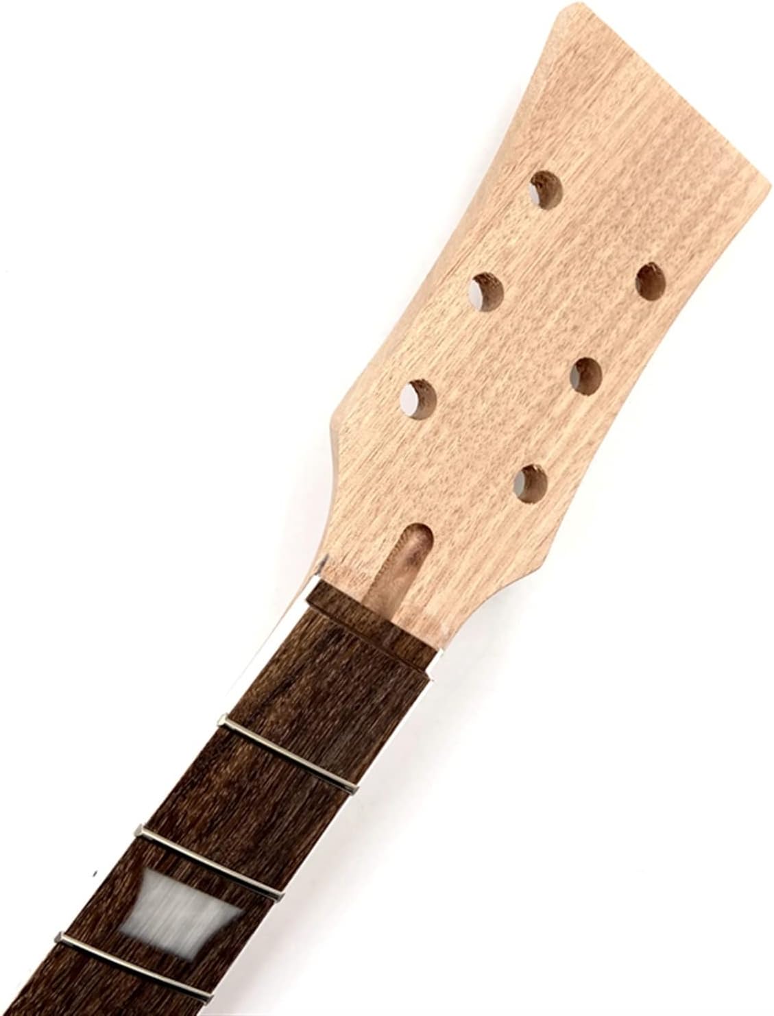 FLFL 1 Set 2 Dual-Coil Pickups Unfinished DIY Mahogany Body for SG Electric Guitar Body and Neck Unfinished Guitar Kit