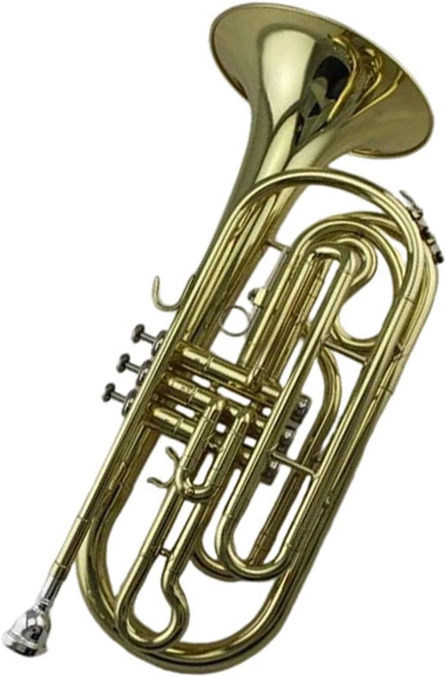 Adult Trombone Instrument Popular Gold Lacquer Professional Beginner Trombone Bb Key