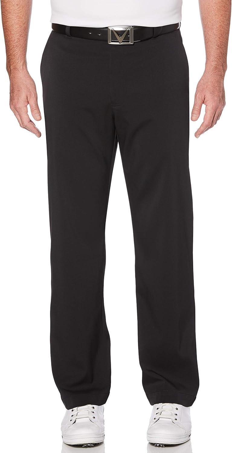 Callaway Men's Tech Golf Pants (Available in Big & Tall) Caviar Black