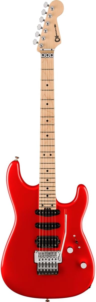 Charvel MJ San Dimas Style 1 HSS FR M Electric Guitar - Metallic Red