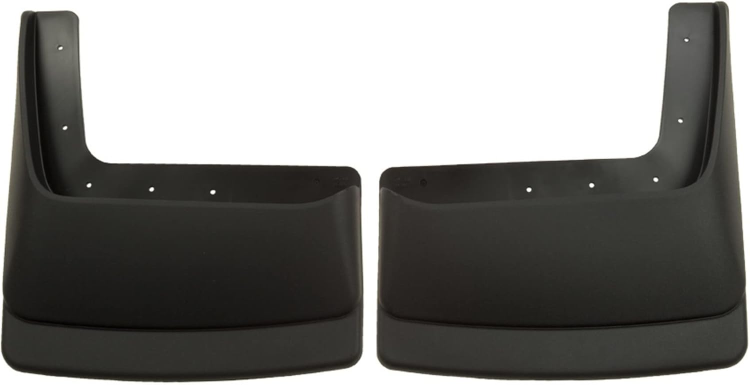 Husky Liners - Mud Guards | 2003-2009 Dodge Ram 3500 Standard/Quad Cab w/Dual Rear Wheels, Rear Set - Black, 2 Pc. | 57071
