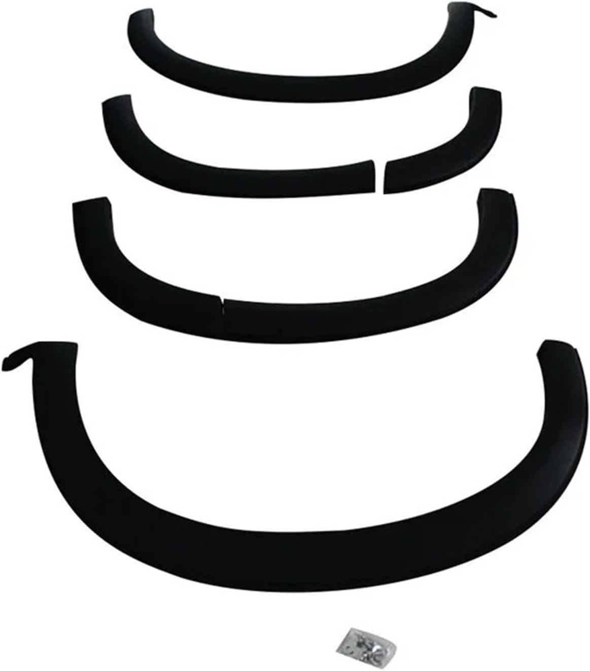 fender flares universal car， 2017 Matte Black Fender Flare Compatible For ISUZU MU-X 2017 2018 2019 Mudguards Fender Car Auto Accessories For Isuzu MUX 2018 YCSUNZ