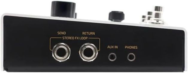 HOTONE Ampero II Stomp Multi Effects Processor Pedal Touch Screen Guitar Bass Amp Modeling IR Cabinets Simulation 450+ Dual FX Chain Processor Stereo Looper USB I/O Tonebird MXR Cable Bundle MP-300