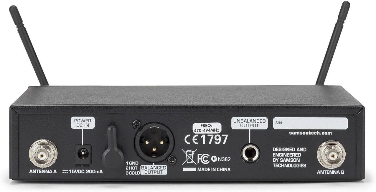 Samson Concert 99 Presentation Lavalier Wireless System (K Band)