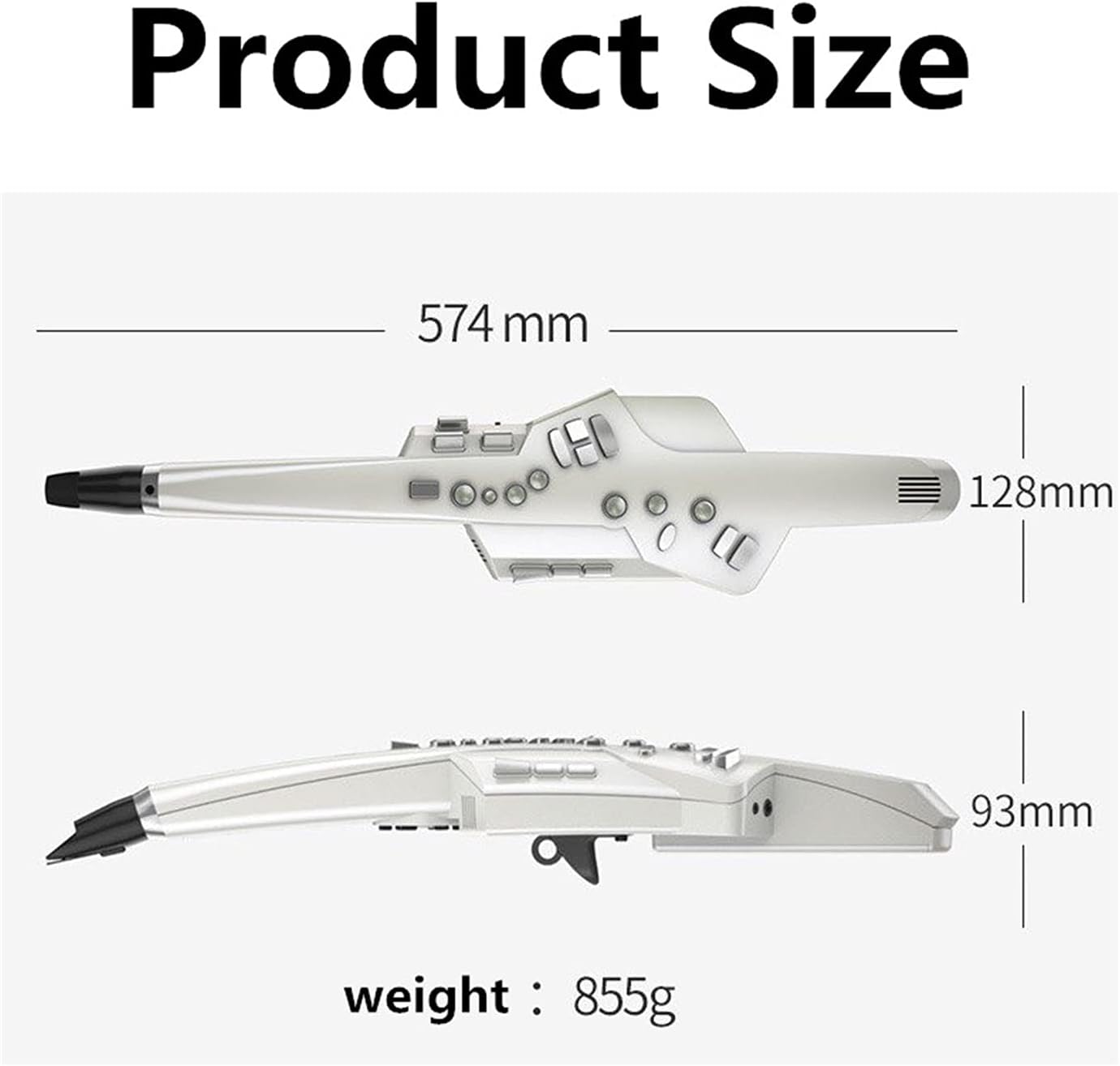 Sax Beginners Kit Electric Wind Instrument Electric Saxophone Self-Taught Performance Grade Wind Instrument Suitable for Adults Wind Instrument (Color : Crimson)