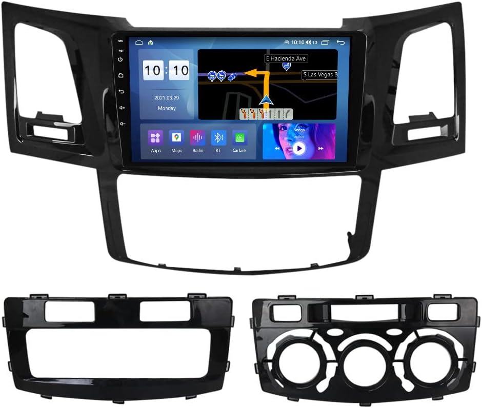 Generic Car Stereo Radio for Toyota Fortuner Hilux 2004-2014 2G RAM+32G ROM…