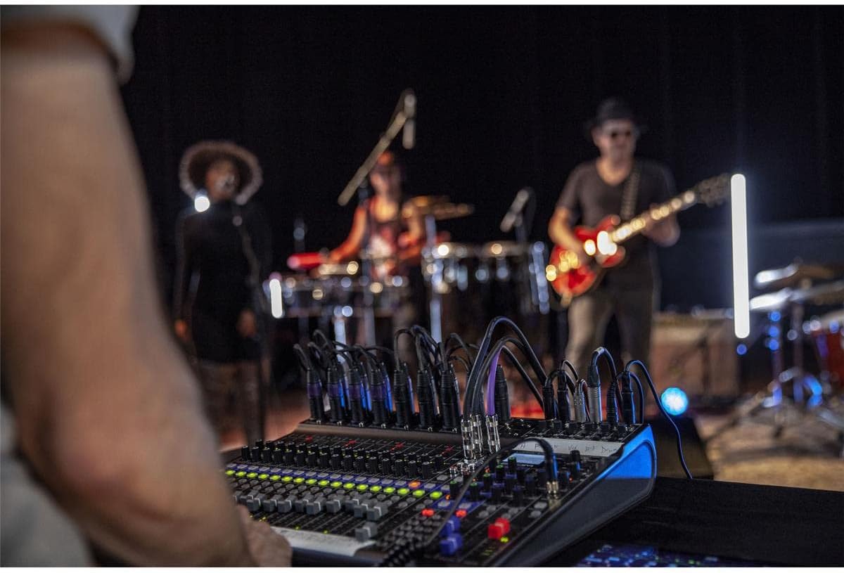 Zoom LiveTrak L-20 20 Input Digital Mixer and Multitrack Recorder Bundle with Carrying Bag, Bluetooth adapter, 2X XLR Cable 10ft