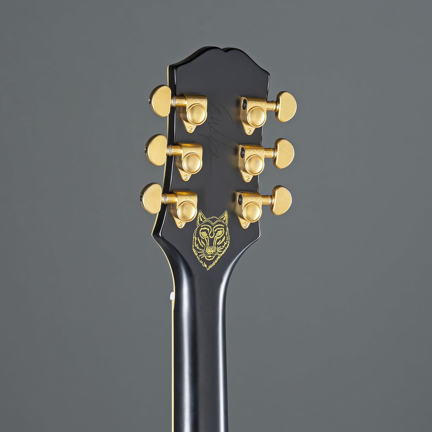 Epiphone Emily Wolfe Sheraton Stealth Black Aged Gloss with EpiLite Case