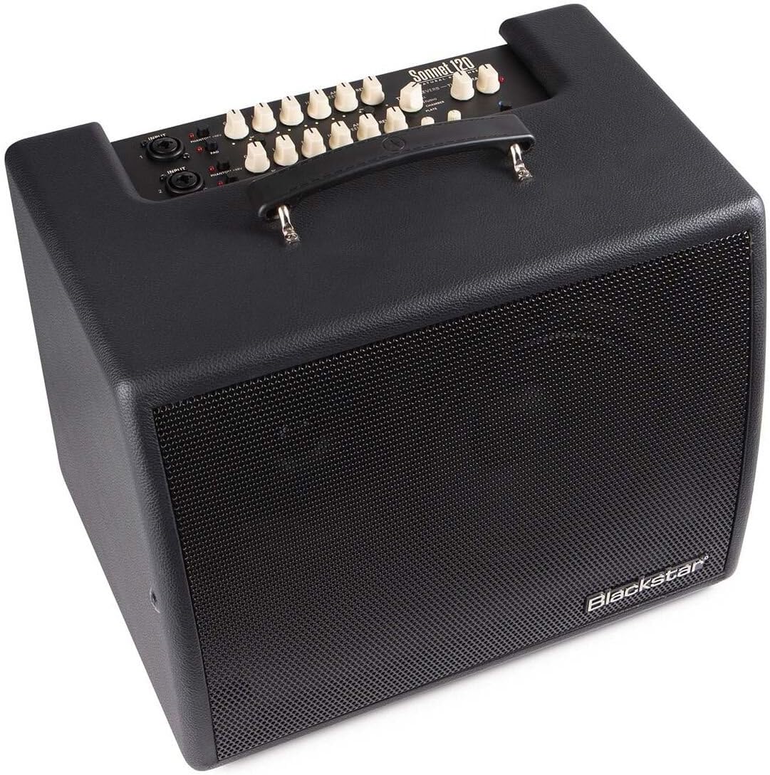 Blackstar Sonnet 120 - 120-watt 1x8 inch Acoustic Guitar Combo Amp w/ 4 Reverbs and Tilt-Back Stand - Blonde