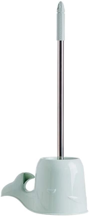 Toilet Brushes Toilet Brush and Holder Whale Toilet Brush Cleaning Brush Set Bathroom Dead Corner Brush Home Plastic Toilet Brush Holder Toilet Bowl Brush Toilet Brush Holder Toilet Brush