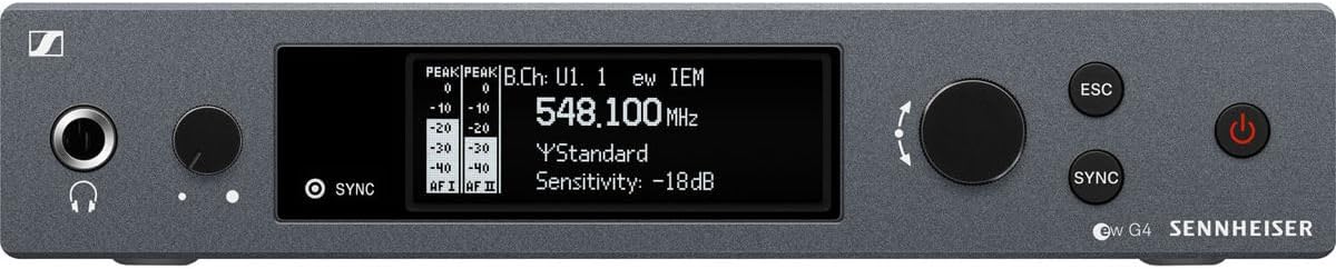 Sennheiser Pro Audio Sennheiser ew IEM G4-A1 In Ear Monitor system Range (470-516Mhz), Single