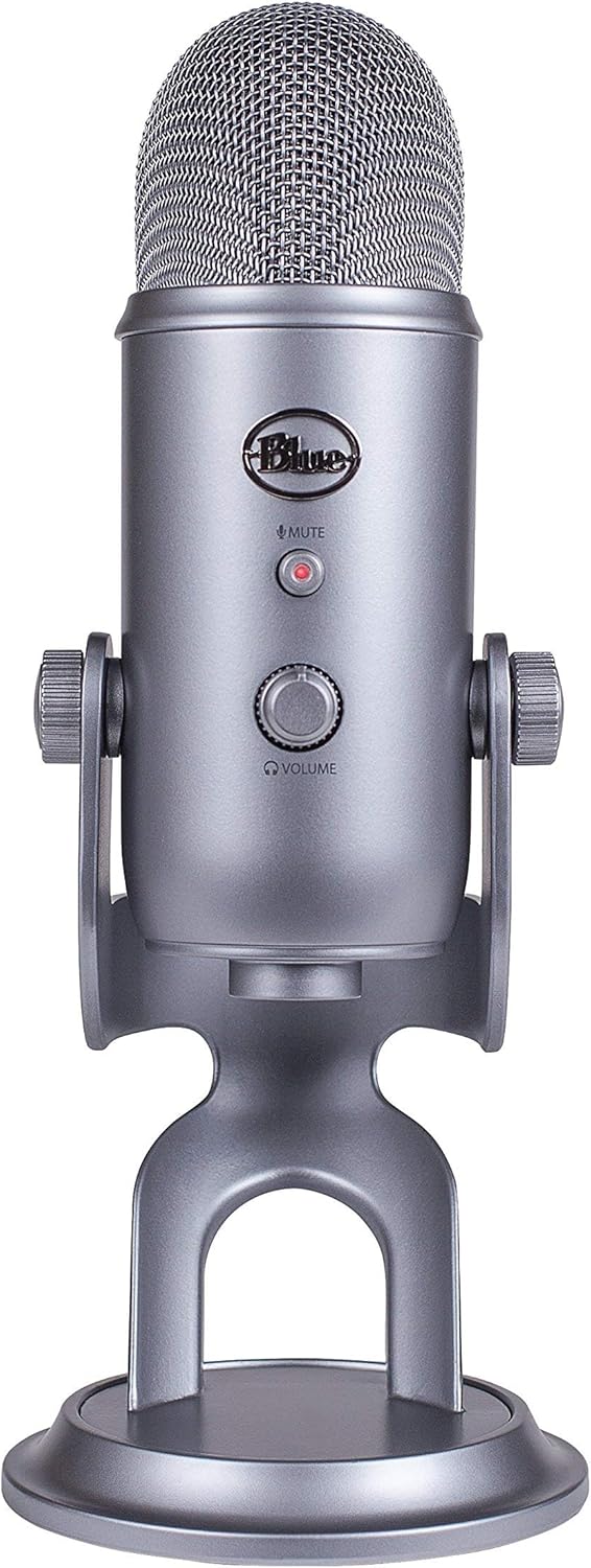 Blue Yeti USB Microphone - Space Gray (Renewed)