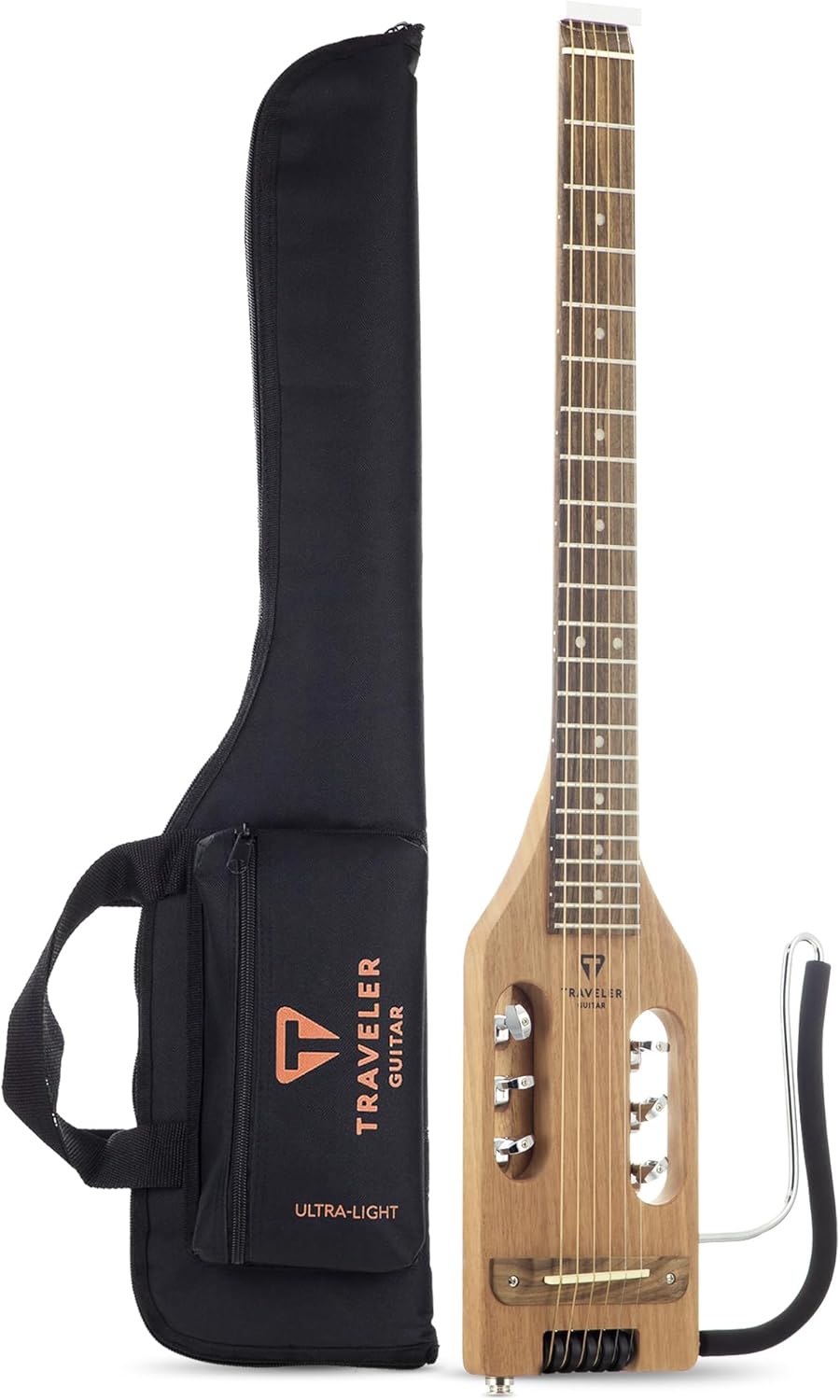 Traveler Guitar Ultra-Light Acoustic Guitar | Portable Acoustic-Electric Guitar | Full 24 3/4