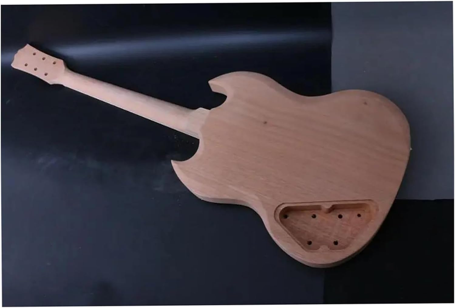 Guitar Body Guitar Replacement Parts 1set Guitar Kit Guitar Body Neck 22 Fret SG Style Guitar Rosewood Fretboard