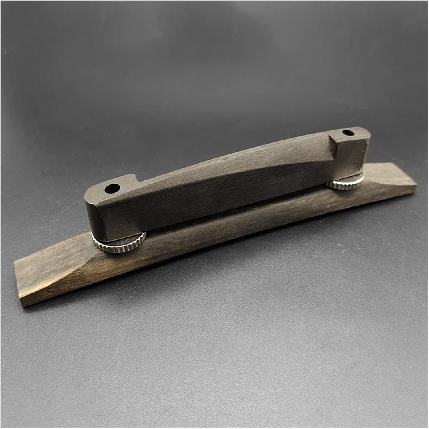 6 String Ebony Guitar Bridge Adjustable Floating Ebony Bridge Bass Guitar Accessories Electric Guitar Bridge (Color : 10pcs)