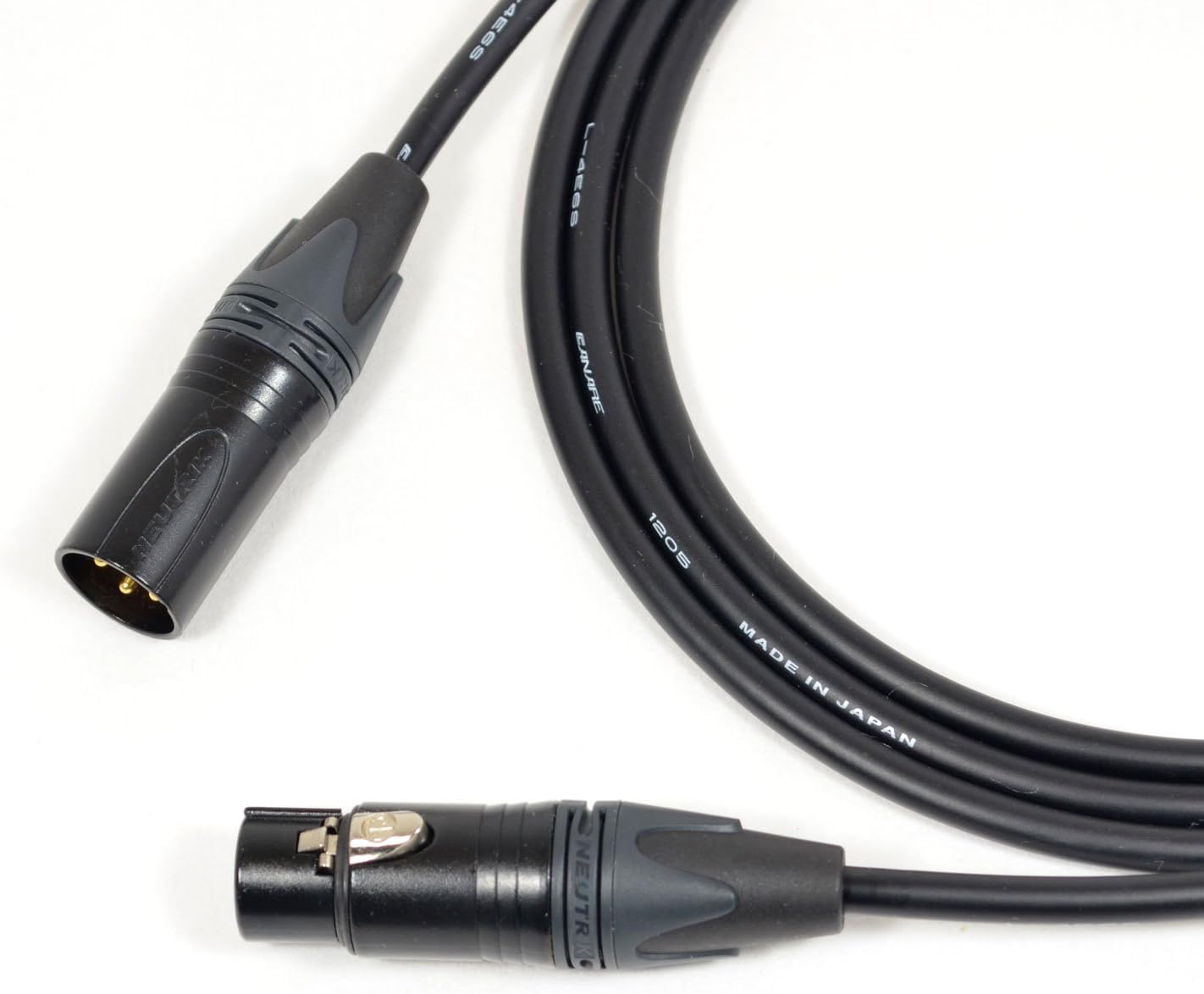CANARE L-4E6S XLR Microphone Cable (4.9feet) Black