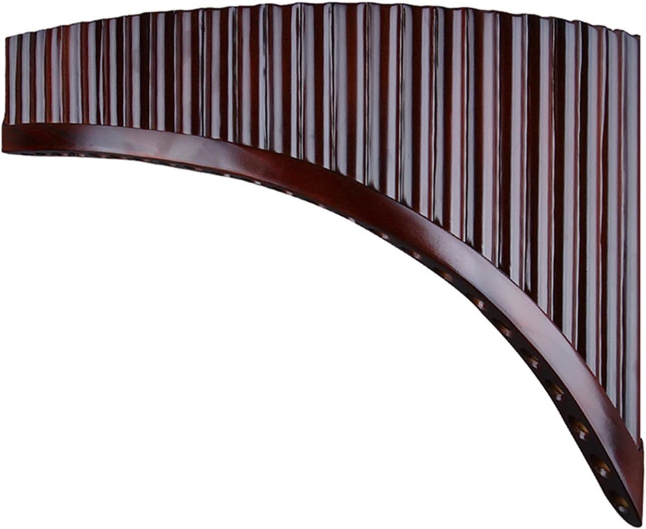 PanPipes Woodwind Instrument 25 Pipes G Key Pan Pipes Bamboo Made Woodwind Musical Instruments Handmade Brown Pan Flute