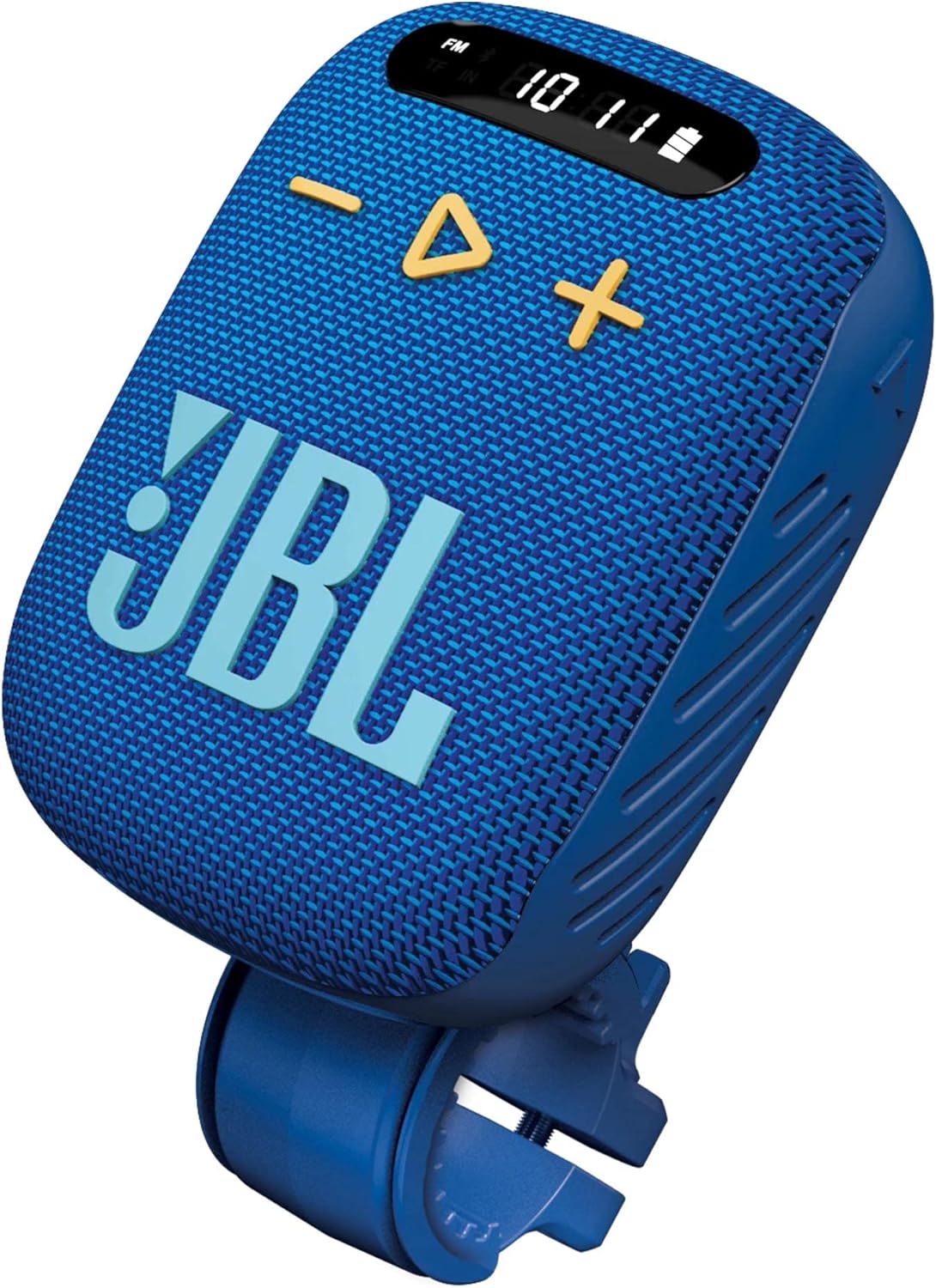JBL Wind 3 FM Bluetooth Handlebar Speaker (Blue) (Renewed)